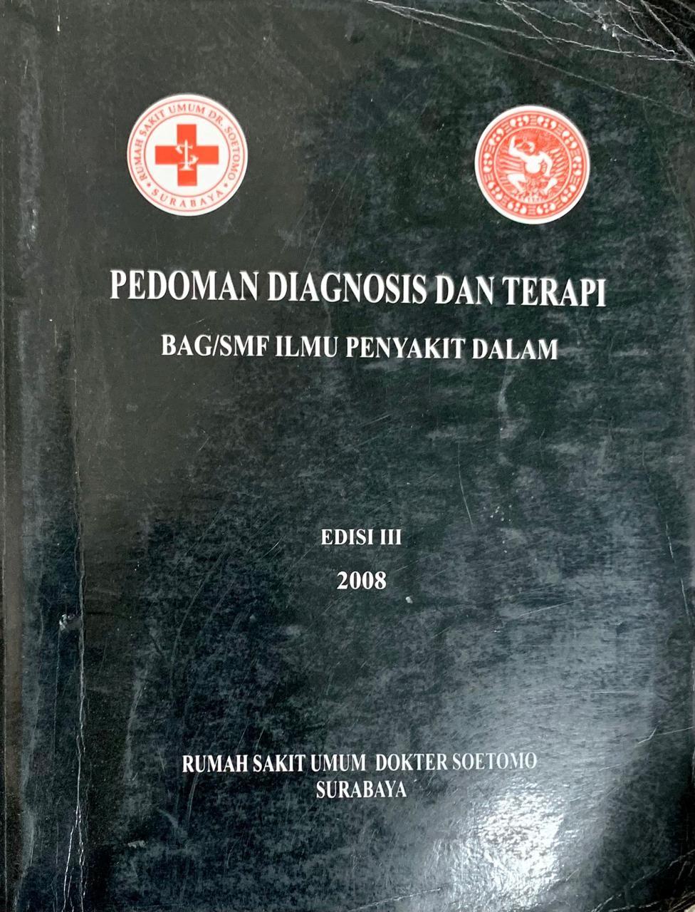 PEDOMAN DIAGNOSIS DAN TERAPI (BAG/SMF ILMU PENYAKIT DALAM)