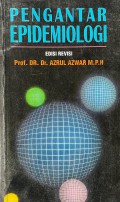 Pengantar Epidemiologi Edisi Revisi