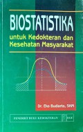 Biostatistika Untuk Kedokteran dan Kesehatan Masyarakat
