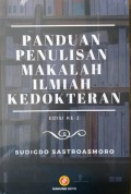 Panduan Penulisan Makalah Ilmiah Kedokteran